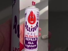 Aerosol-Lichter-Ventil 1 Zoll Metallstamm Butan-Gas-Lichter Nachfüllventil Butan-Lichter-Ventil