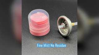 Trockenshampoo-Ventil: Feiner Nebel, keine Rückstände