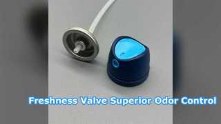 Körpersprayventil für anhaltende Frische