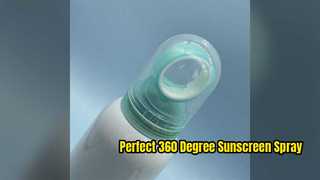Advanced 360 Degree Sunscreen Aerosol Valve Technology