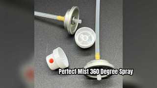 Professioneller Trockenshampoo-Aktuator mit 360-Grad-Spray