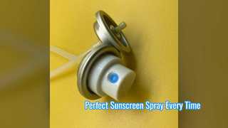 Best Sunscreen Aerosol Valve for Uniform Spray Coverage