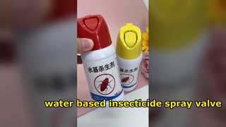 Sprühventil für Insektizide auf Wasserbasis