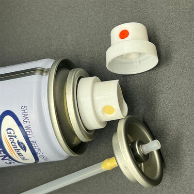 kaufen Trockenshampoo-Sprühventil mit verstopfungsfreiem Design für talkumbasierte Formulierungen Online-Herstellung