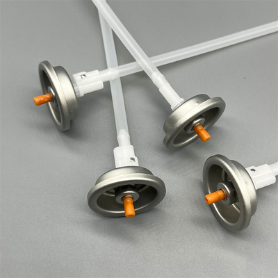 kaufen High-Performance 360 Degree Aerosol Valve With Actuator for Specialty Foams and Sealants with Clog-Resistant Design Online-Herstellung
