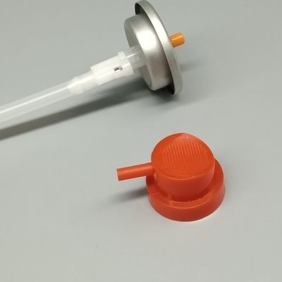kaufen Robust 360-Degree Aerosol Valve with Heavy-Duty Actuator for Industrial-Grade Lubricants and Chemicals with Leak-Free Performance Online-Herstellung