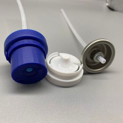 kaufen Antibakterielles Aerosolventil mit breitblütiger Düse und chemischer Resistenz für die Desinfektion im Gesundheitswesen Online-Herstellung