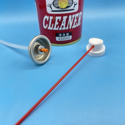 Sicheres WD-40 Schmiermittelventil mit Schutzkappe für Werkzeugkästen, Servicefahrzeuge und Lagerung mit Anti-Verstopfungs-Funktion.