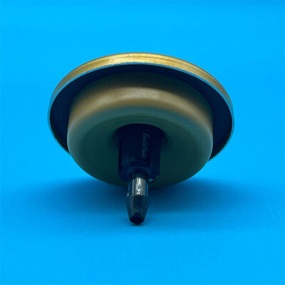 Premium-Luxus-Aerosol-Haarmousse-Dispenser für High-End-Einzelhandel mit schlankem metallisiertem Design.