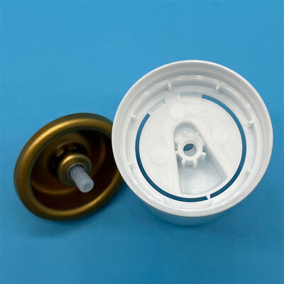 Ultra-Stille Luxus-Aerosol-Haar-Mousse-Dispenser für Premium-Einzelhandelsmarken mit Matte-Finish-Aktor und flüsterlich-stille Schaumentladung