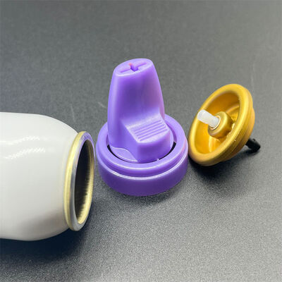 Kontrollierte Anwendung Haare Mousse Dispensing Düse für Männer Pflege und textured Stile mit direktem Schaumstrom und Matte Finish Hilfe