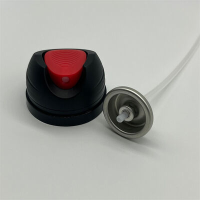 Aerosol Body Spray Valve Compatible with Standard Body Spray Actuators and Caps