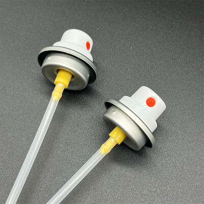 Trockenshampoo-Ventil mit gleichbleibender Sprühleistung für ölabsorbierende Formeln