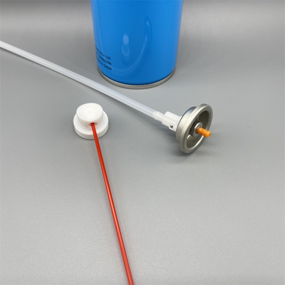 Schwere 360-Grad-Aerosolventil mit Aktor für Automobile Schmierstoffe und Entfettungsmittel mit verstopfungsbeständiger und präziser Düse
