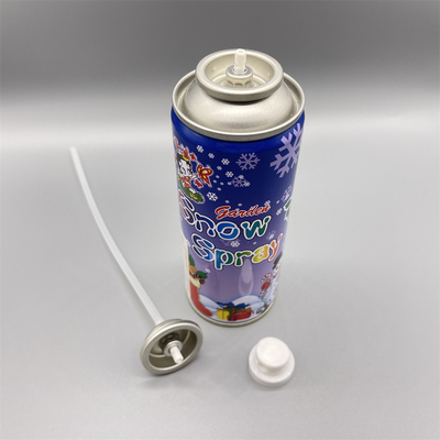 Schneespray-Aerosolventil für weiße Weihnachtsfotosessionen