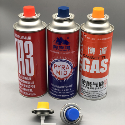 Versatile Butan-Propan-Gasmischung Isobutanpatrone für Außenküchengeräte
