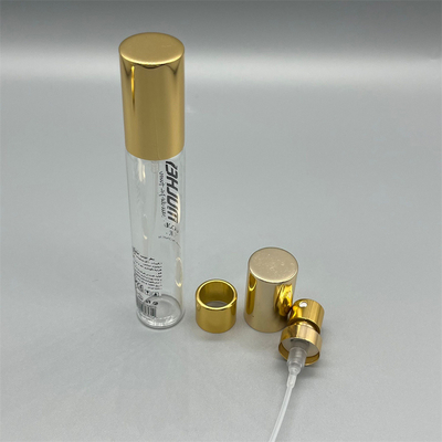 Luxuriöse goldene Parfümflasche Pumpe Elegantes Parfümguss
