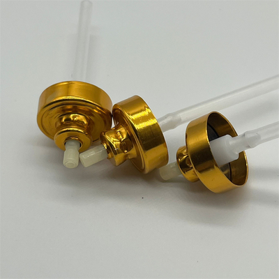 Premium-Aluminium-Durchlaufventil 20 mm effiziente Aerosol-Disponierung für die Körperpflege und Industrie