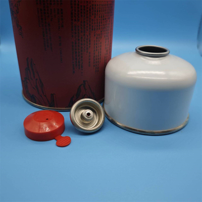 12 Bar Aerosol Butangasbehälter für vielseitige Blechbügel 86 mm oder 106 mm