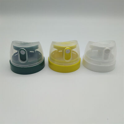 35 mm Aerosol Spray Cap mit sicherem Versiegelungssiegel, chemikalienbeständig und ergonomisch ausgelegt für industrielle Lösungsmittelanwendungen