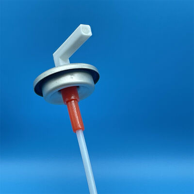 Ein Zentimeter Aerosolventil für eine genaue Dosierung des Aerosolprodukts