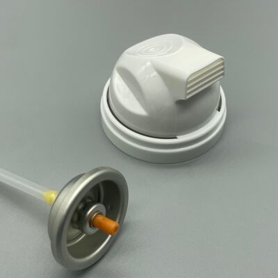 Ein-Zoll-Aerosol-Rasierschaumventil. Professionelle Aerosol-Abfülllinien weltweit