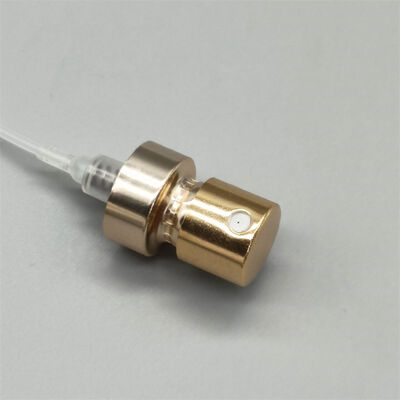 Luxuriöse goldfarbene Feinnebel-Parfumpumpe für Premium-Duftverpackungen