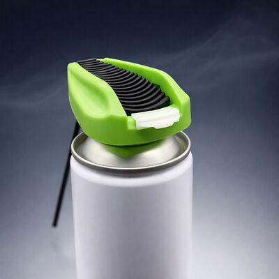 Kompakter Klapp-Trigger-Aktuator mit Verlängerungsrohr für präzises Aerosolsprühen